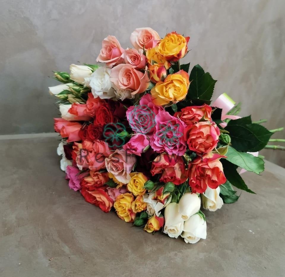 Букет цветов из: Розы в Новопокровское 