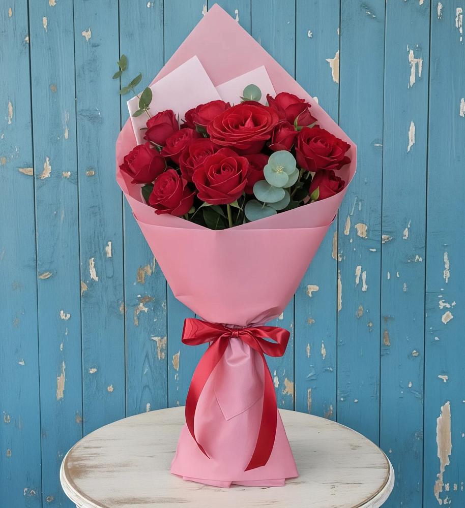 Букет цветов из: Розы в Новопокровское 