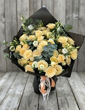 Букет цветов из:  Розы и Лизиантусы #REPLACE_PRED# Новопокровское 