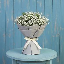 Букет цветов из:  Гипсофила в Новопокровское 
