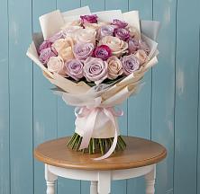 Букет цветов из:  Розы в Новопокровское 