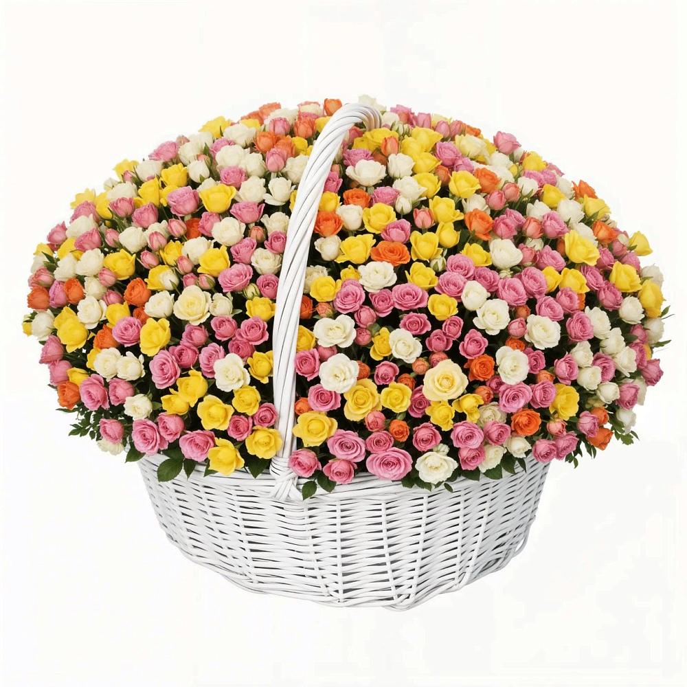 Премиум букет из: Розы в Новопокровское 