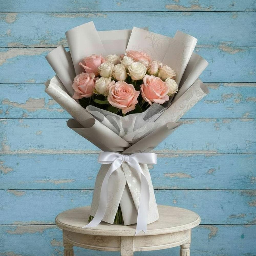 Букет цветов из: Розы в Новопокровское 