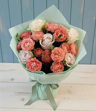 Букет цветов из:  Розы в Новопокровское 