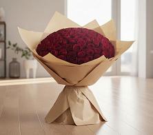Букет 101 Красная роза в Новопокровское 