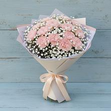 Букет цветов из:  Гвоздики в Новопокровское 