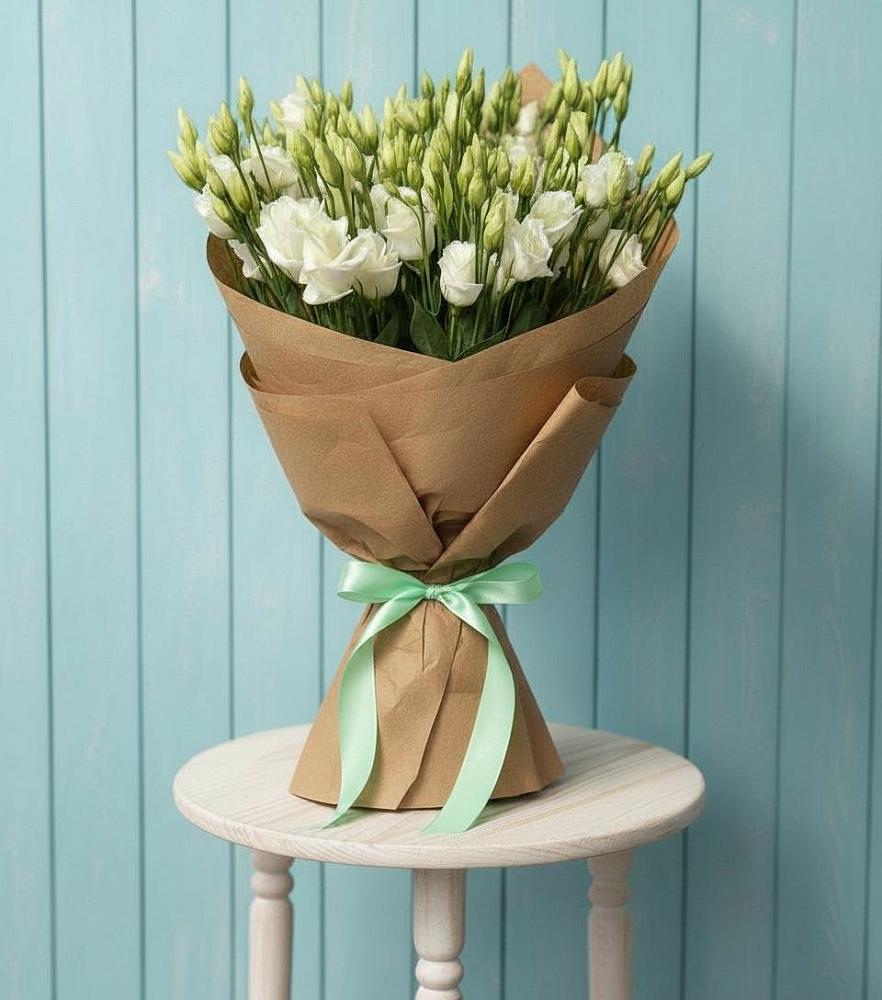 Букет цветов из: Лизиантусы в Новопокровское 