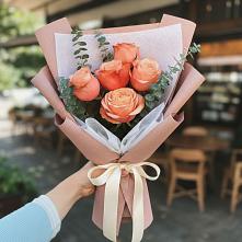 Букет цветов из:  Розы в Новопокровское 