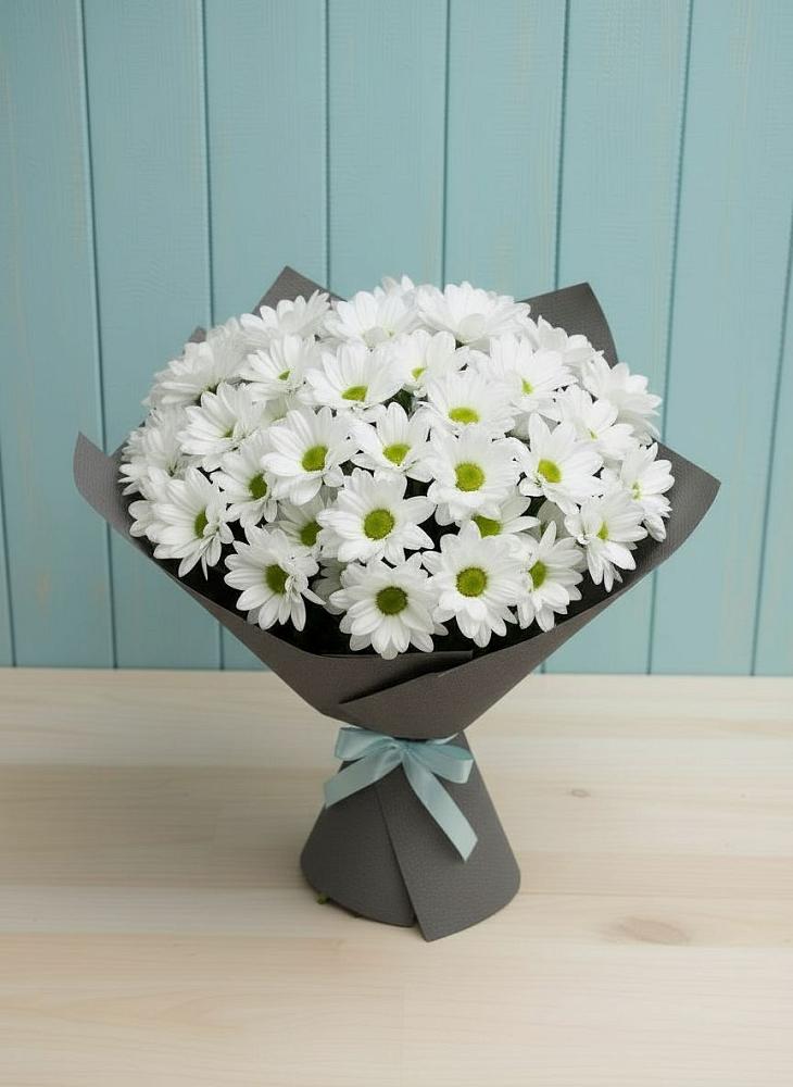 Букет цветов из: Хризантемы в Новопокровское 