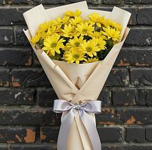 Букет цветов из:  Хризантемы в Новопокровское 