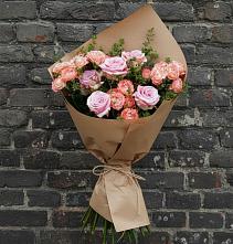 Букет цветов из:  Розы #REPLACE_PRED# Новопокровское 