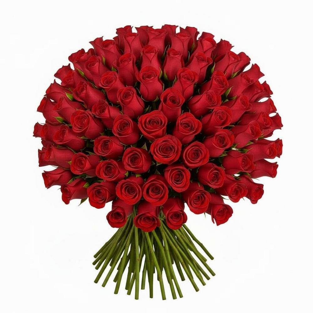 Букет Красные розы Чери Лав в Новопокровское 