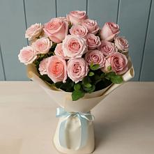 Букет Розовый шарм в Новопокровское 