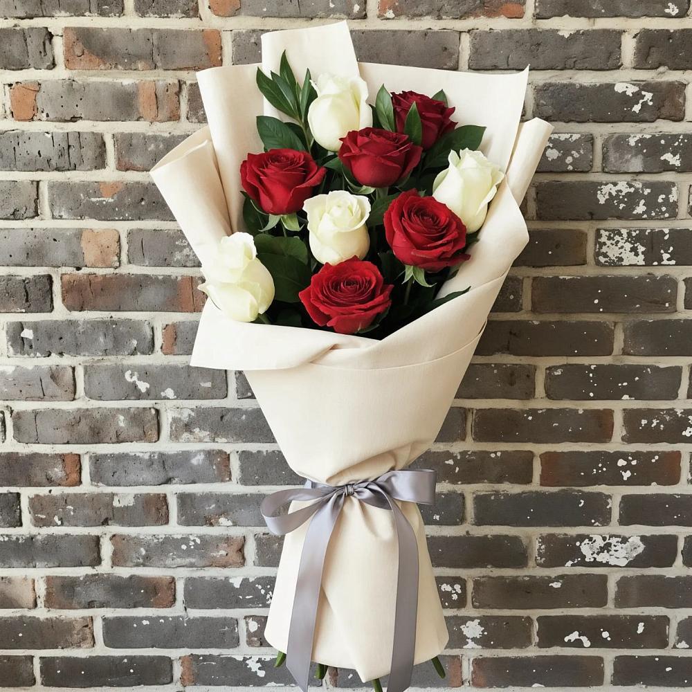 Букет цветов из: Розы в Новопокровское 