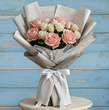 Букет цветов из:  Розы в Новопокровское 