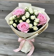 Букет цветов из:  Розы #REPLACE_PRED# Новопокровское 