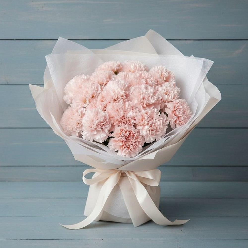 Букет цветов из: Гвоздики в Новопокровское 