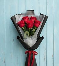 Букет цветов из:  Розы в Новопокровское 