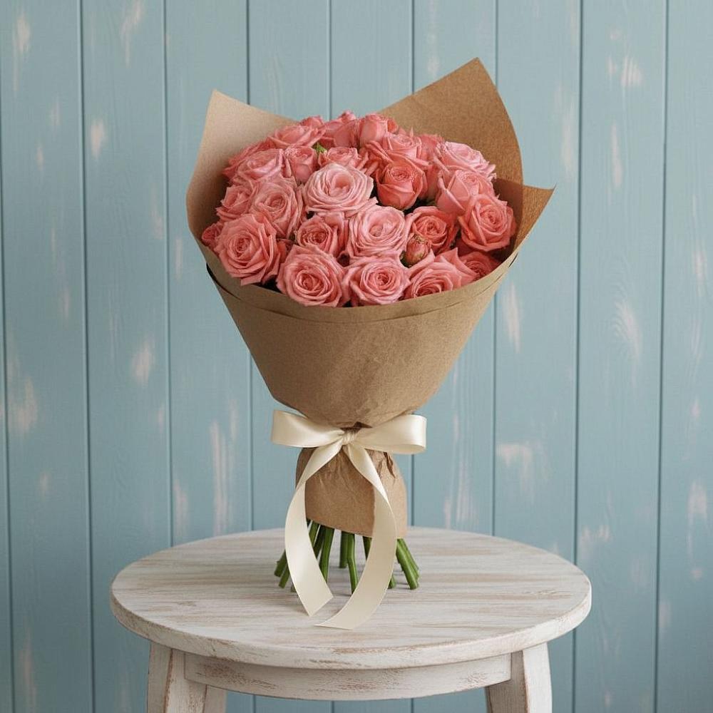 Букет цветов из: Розы в Новопокровское 