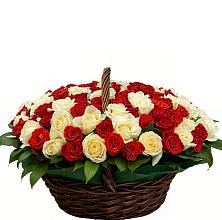 Премиум букет из: Розы #REPLACE_PRED# Новопокровское 