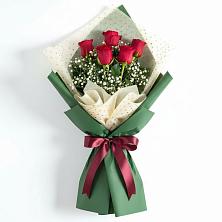 Букет цветов из:  Розы в Новопокровское 