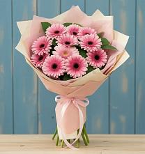 Букет цветов из:  Герберы в Новопокровское 