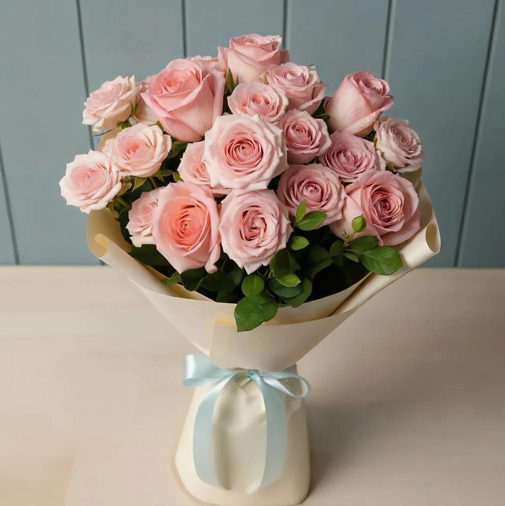 Букет Розовый шарм в Новопокровское 