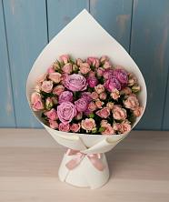 Букет цветов из:  Розы в Новопокровское 