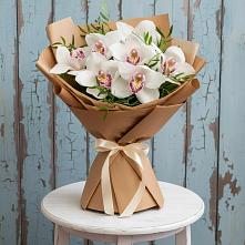 Букет цветов из:  Орхидеи и Розы #REPLACE_PRED# Новопокровское 