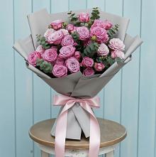 Букет цветов из:  Розы в Новопокровское 